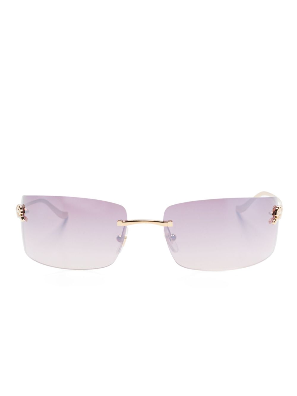 Cartier Eyewear Panthère De Cartier sunglasses - Gold von Cartier Eyewear