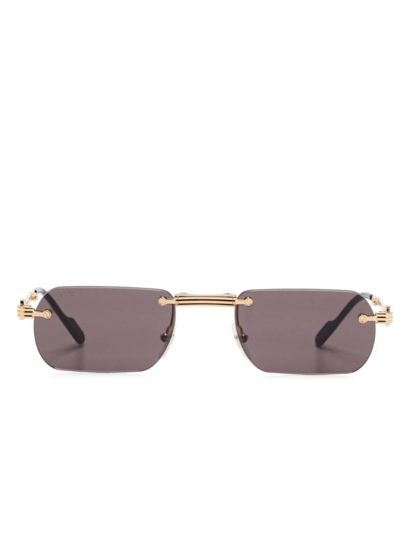 Cartier Eyewear Premiere sunglasses - Gold von Cartier Eyewear