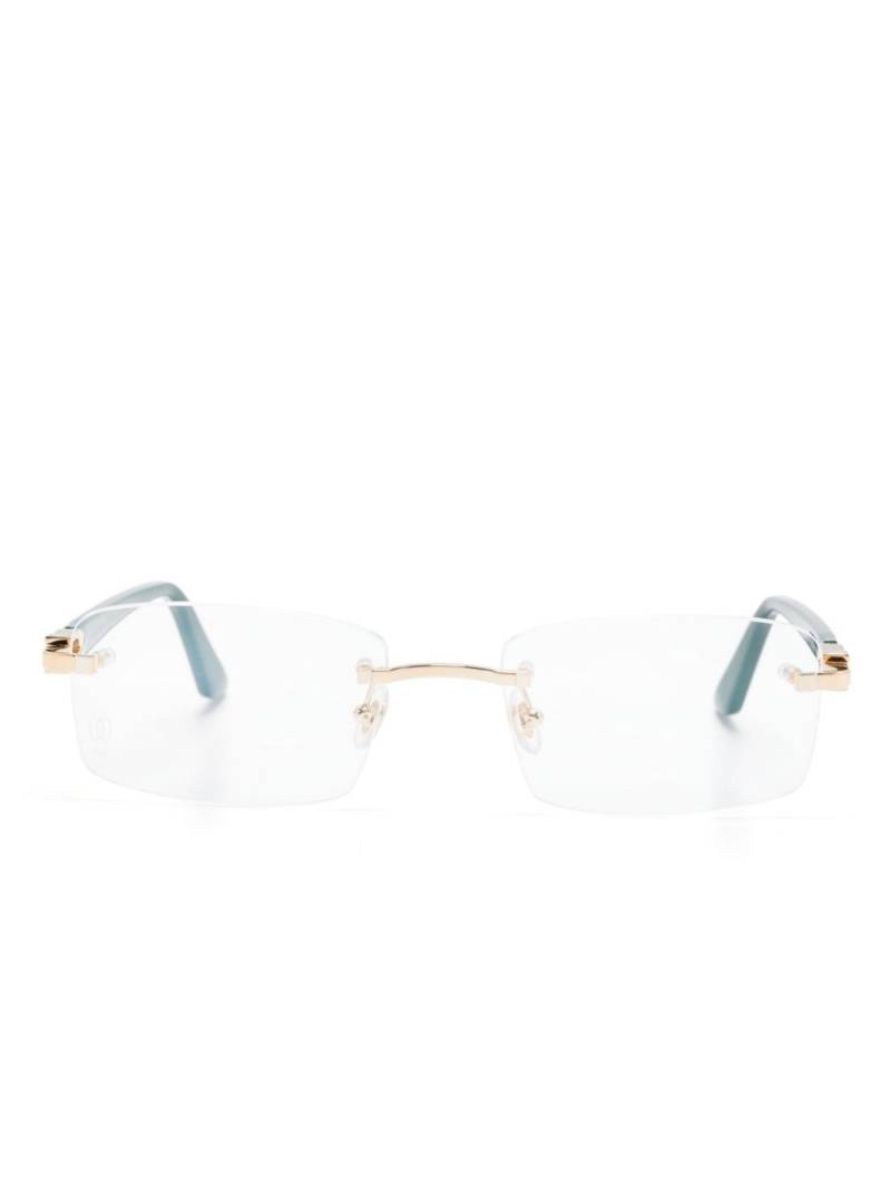 Cartier Eyewear Signature C De Cartier glasses - Green von Cartier Eyewear