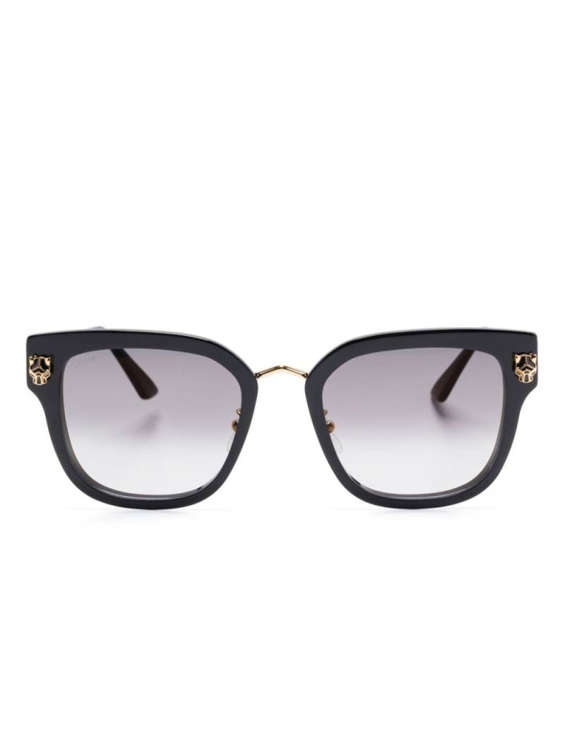 Cartier Eyewear butterfly-frame sunglasses - Black von Cartier Eyewear