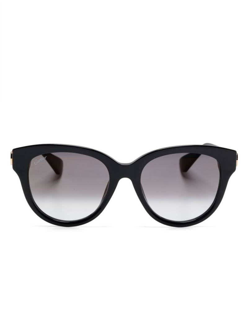 Cartier Eyewear cat-eye sunglasses - Black von Cartier Eyewear