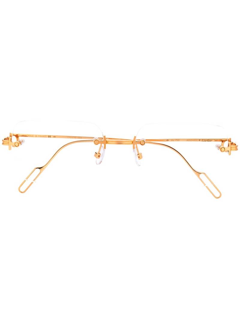 Cartier Eyewear frameless glasses - Gold von Cartier Eyewear