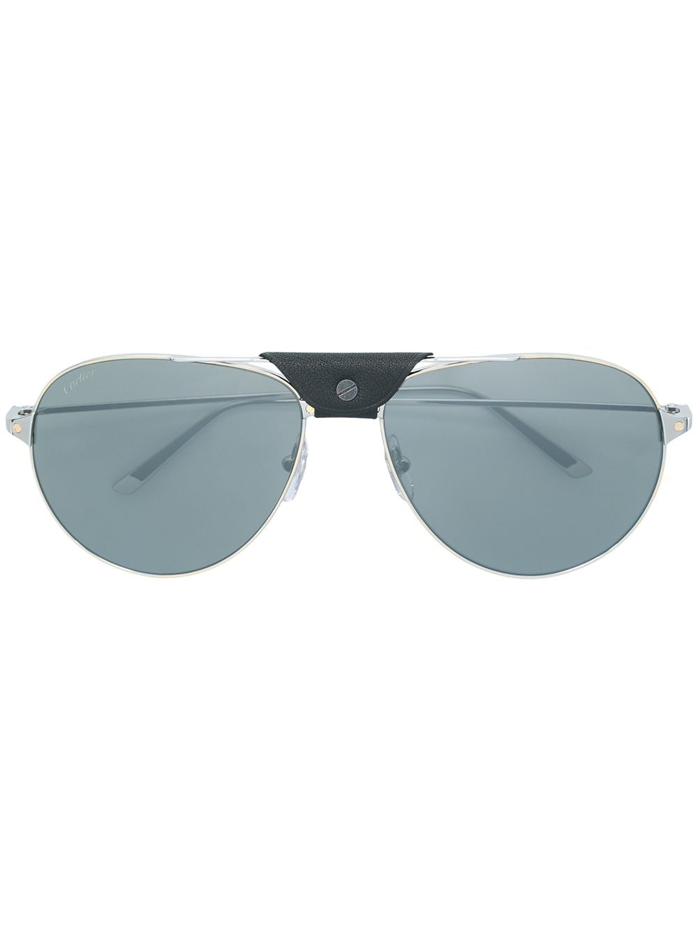 Cartier Eyewear CT0038S sunglasses - Metallic von Cartier Eyewear