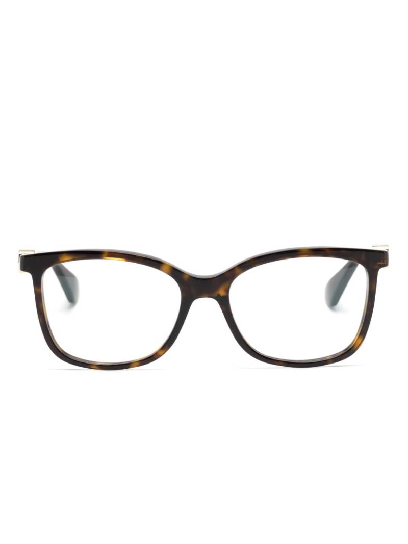 Cartier Eyewear square-frame glasses - Brown von Cartier Eyewear