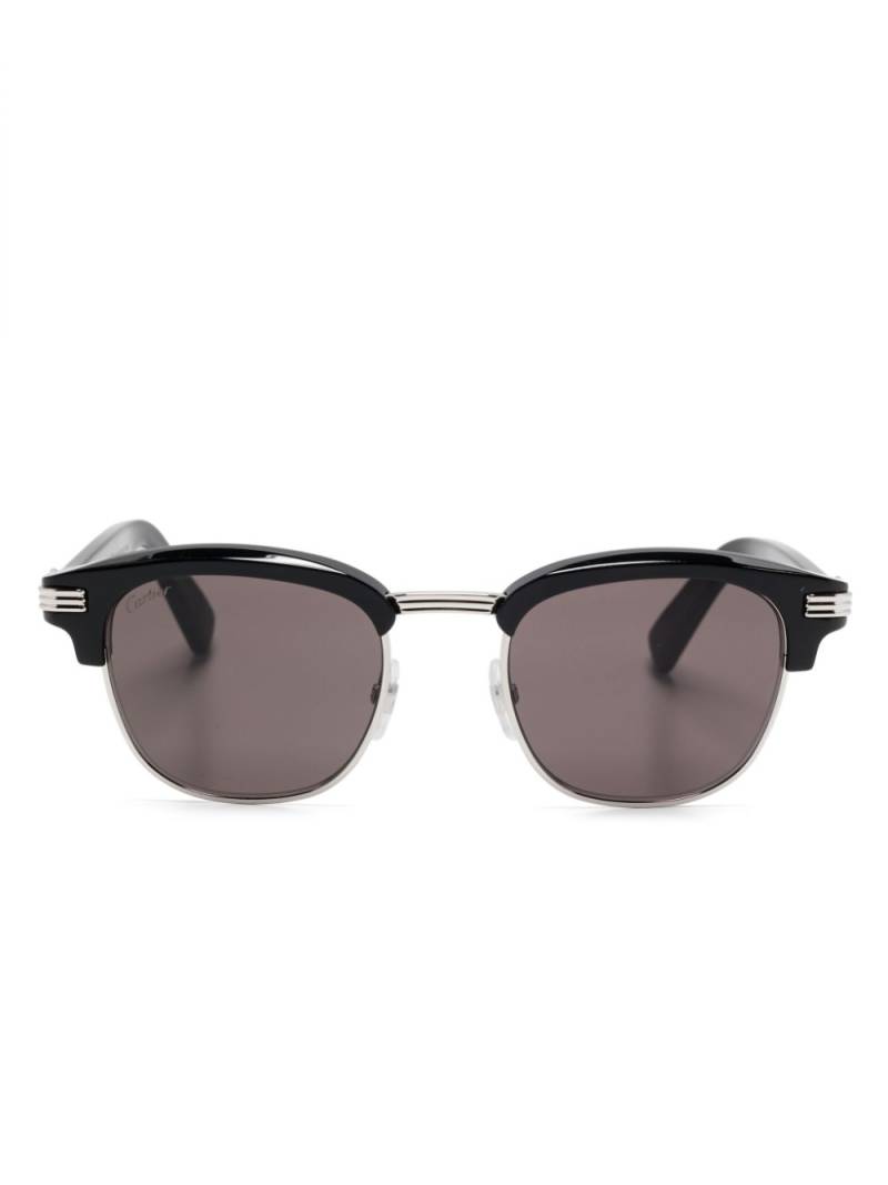 Cartier Eyewear square-frame sunglasses - Black von Cartier Eyewear