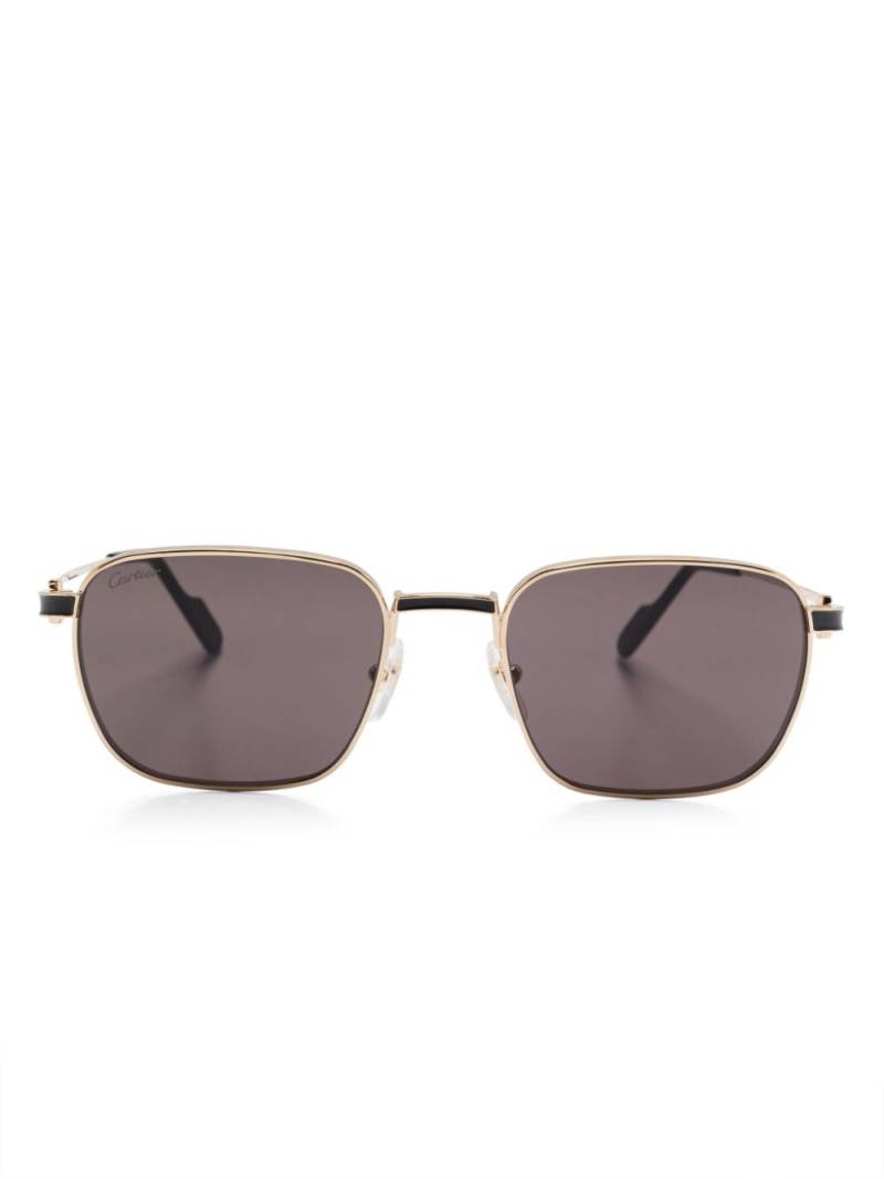 Cartier Eyewear square-frame sunglasses - Gold von Cartier Eyewear