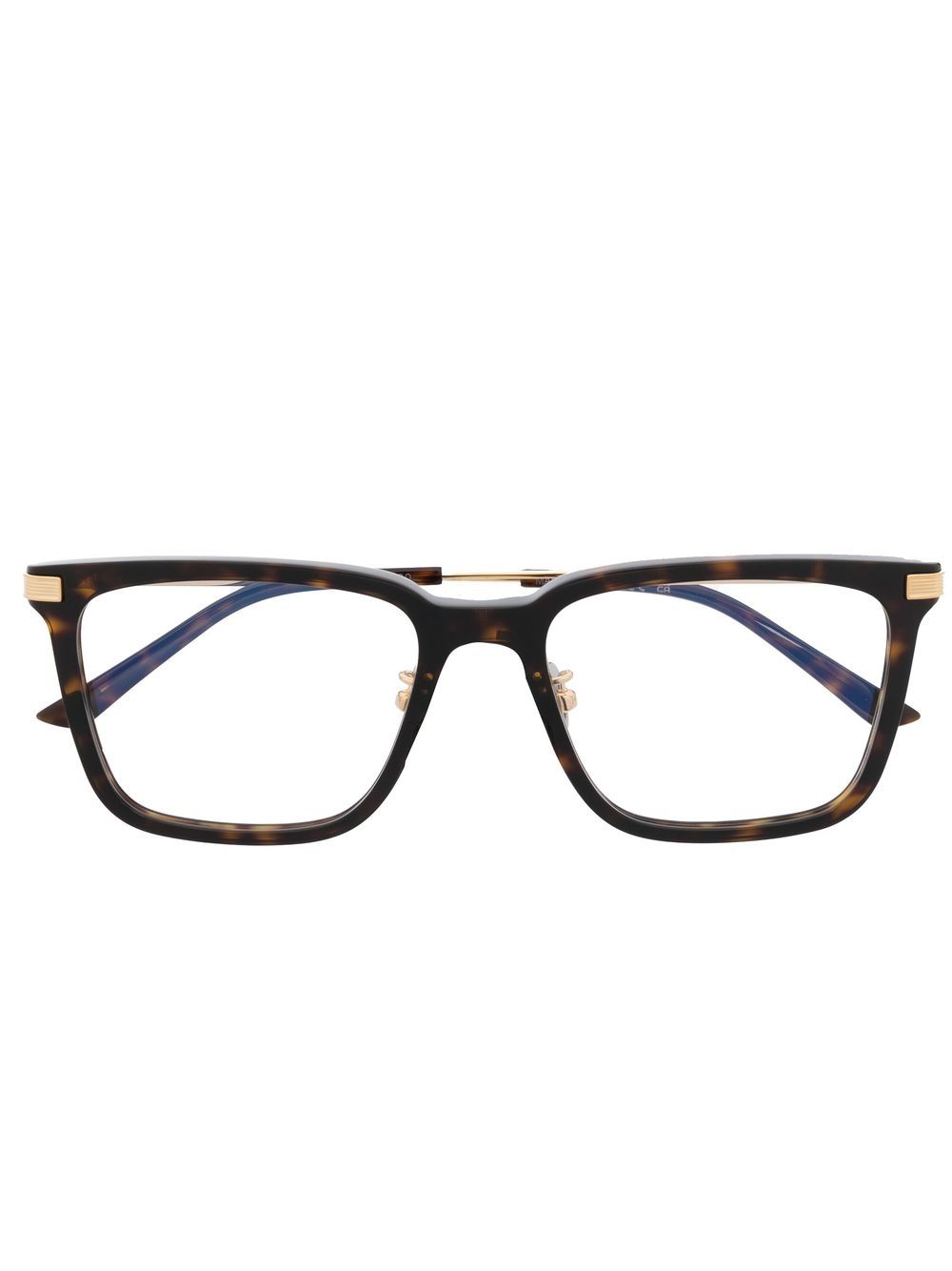 Cartier Eyewear wayfarer-frame glasses - Brown von Cartier Eyewear