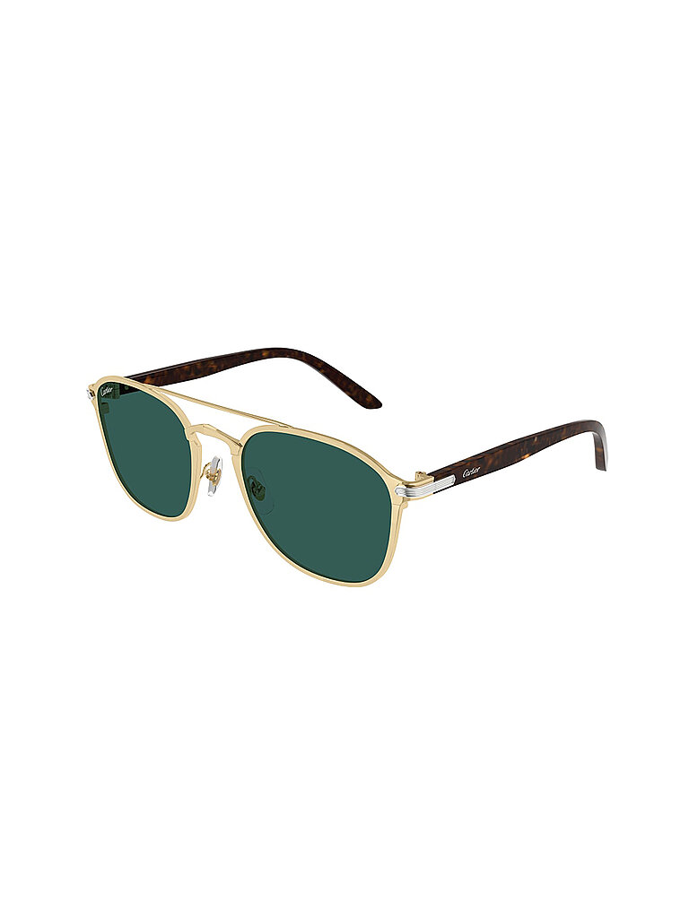 CARTIER Sonnenbrille CT0012S gold von Cartier