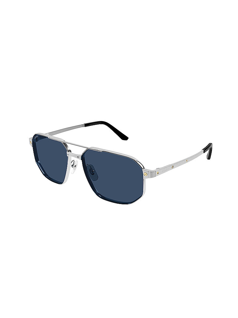 CARTIER Sonnenbrille CT0462S silber von Cartier