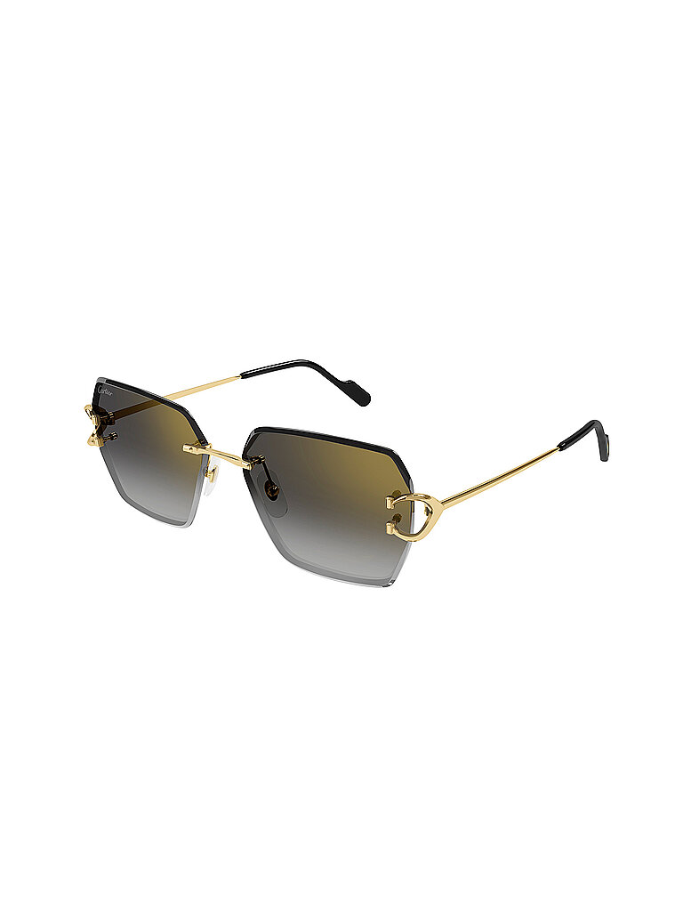 CARTIER Sonnenbrille CT0466S gold von Cartier