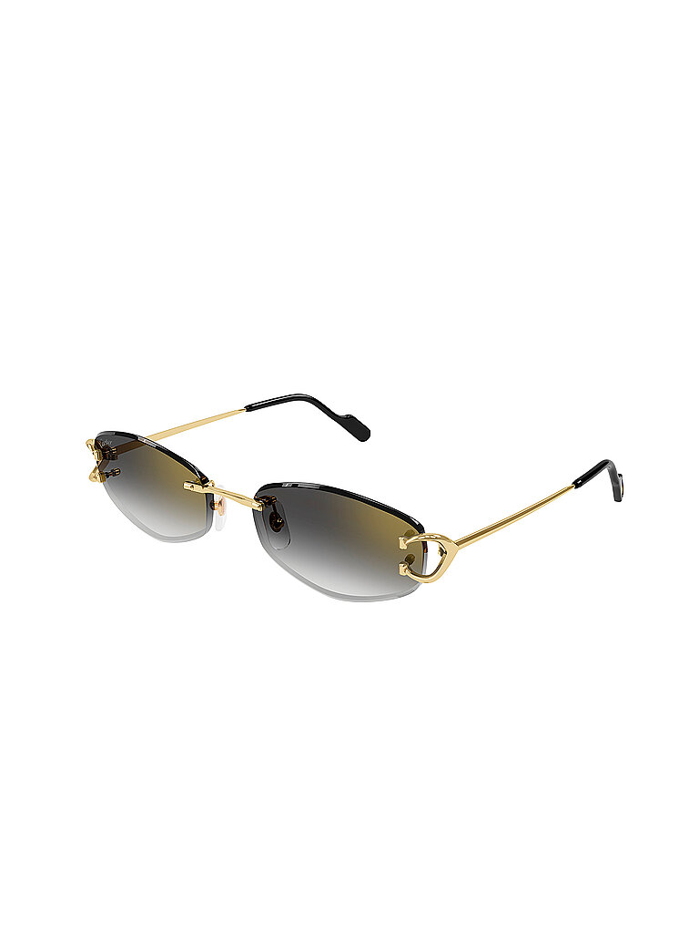 CARTIER Sonnenbrille CT0467S gold von Cartier