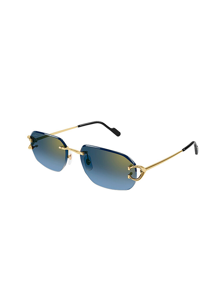 CARTIER Sonnenbrille CT0468S blau von Cartier