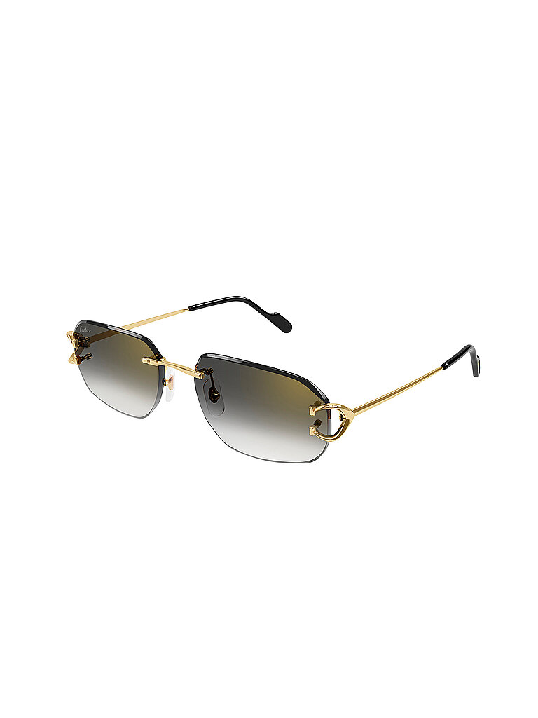 CARTIER Sonnenbrille CT0468S gold von Cartier