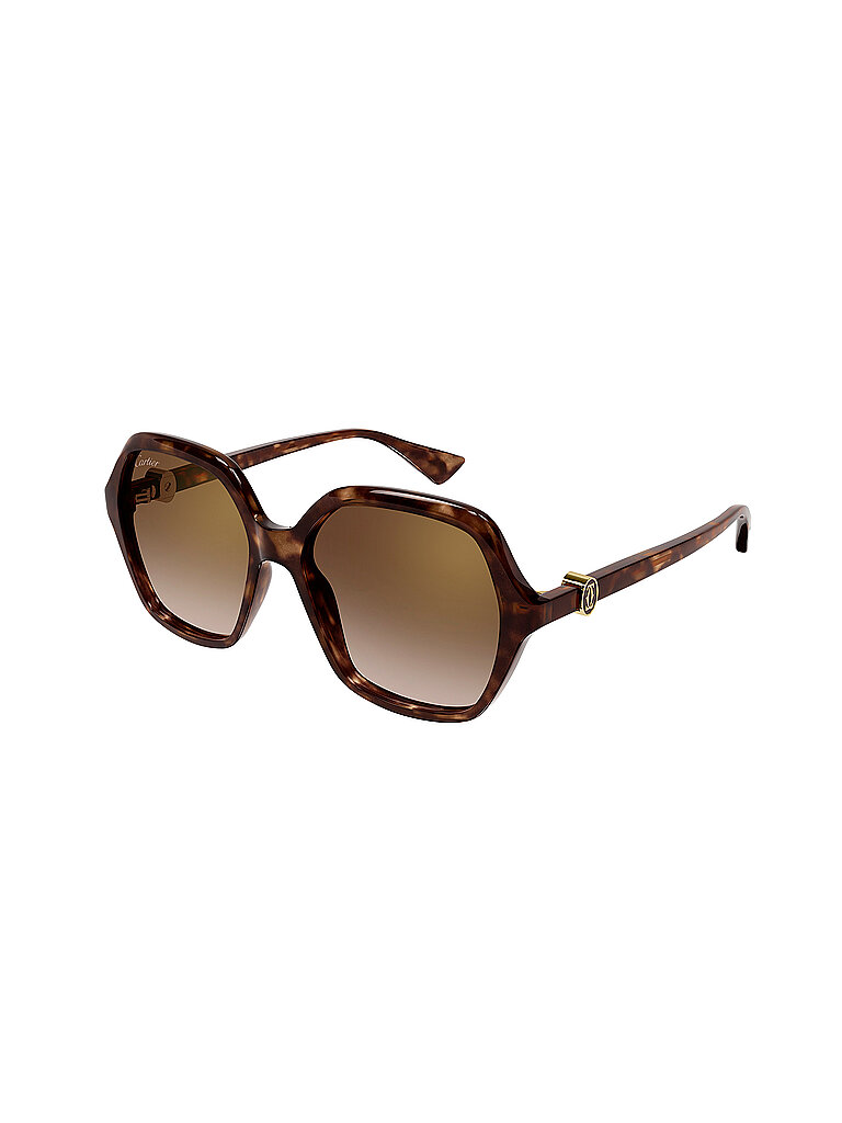 CARTIER Sonnenbrille CT0470S braun von Cartier