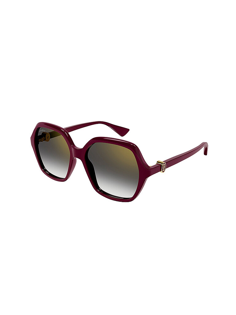 CARTIER Sonnenbrille CT0470S dunkelrot CARTIER Sonnenbrille CT0470S dunkelrot von Cartier