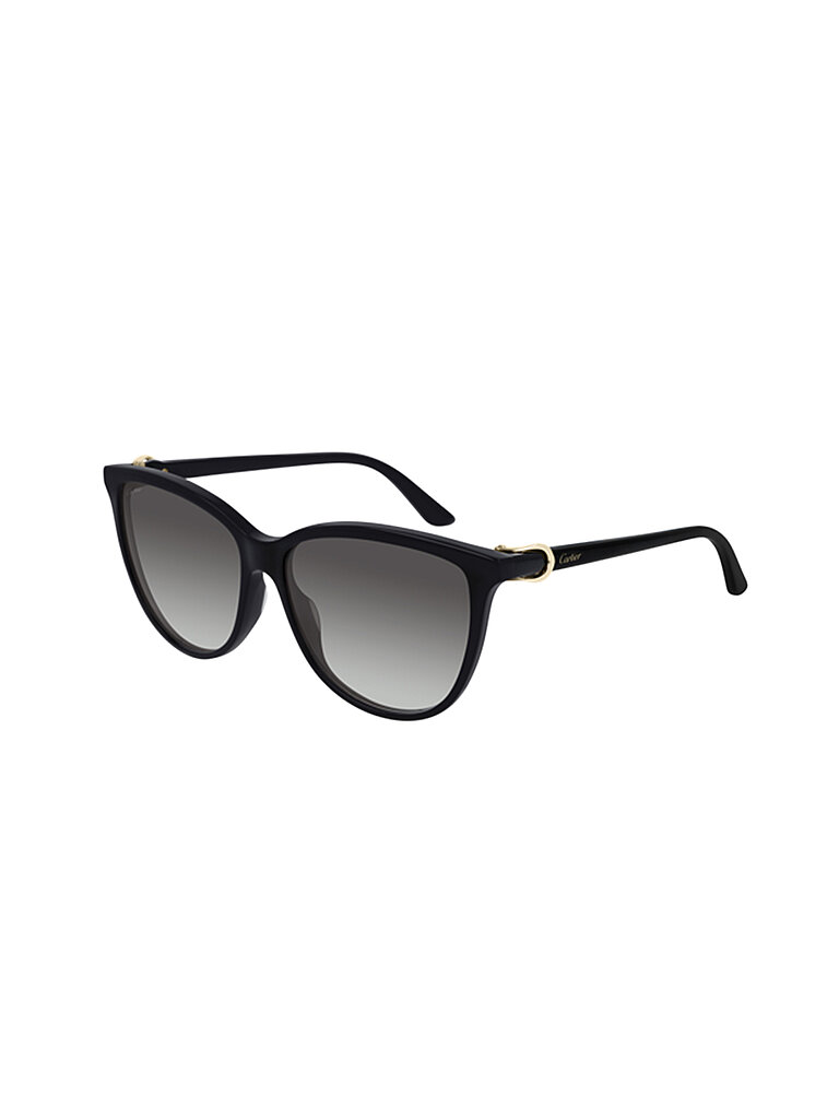 CARTIER Sonnenbrille  schwarz von Cartier