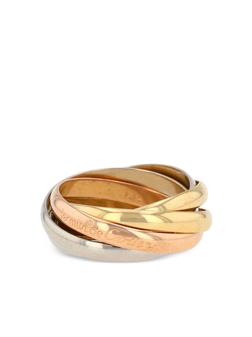 Cartier 18kt gold Trinity Semainier ring von Cartier