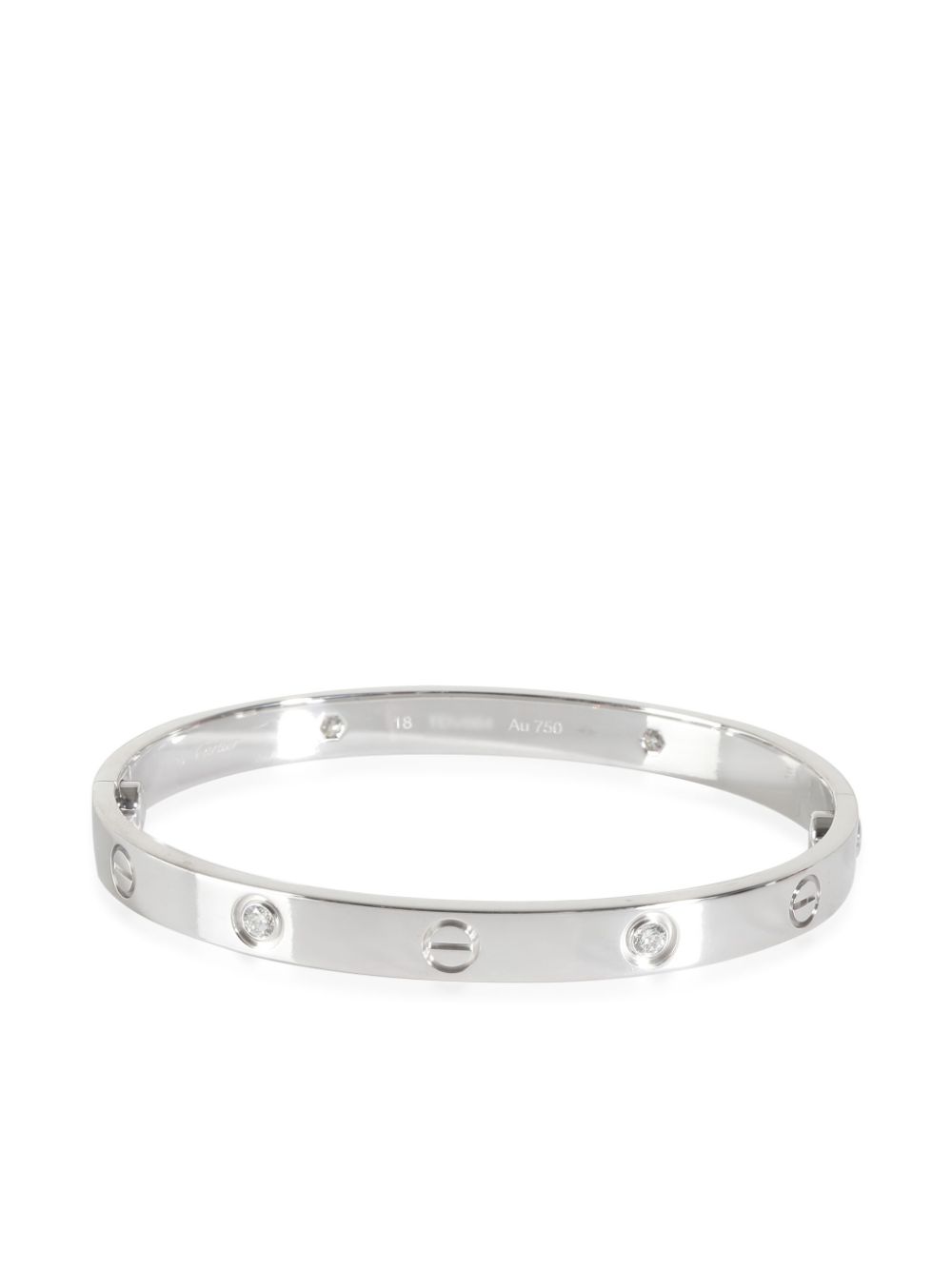 Cartier 18kt white gold Love bracelet - Silver von Cartier