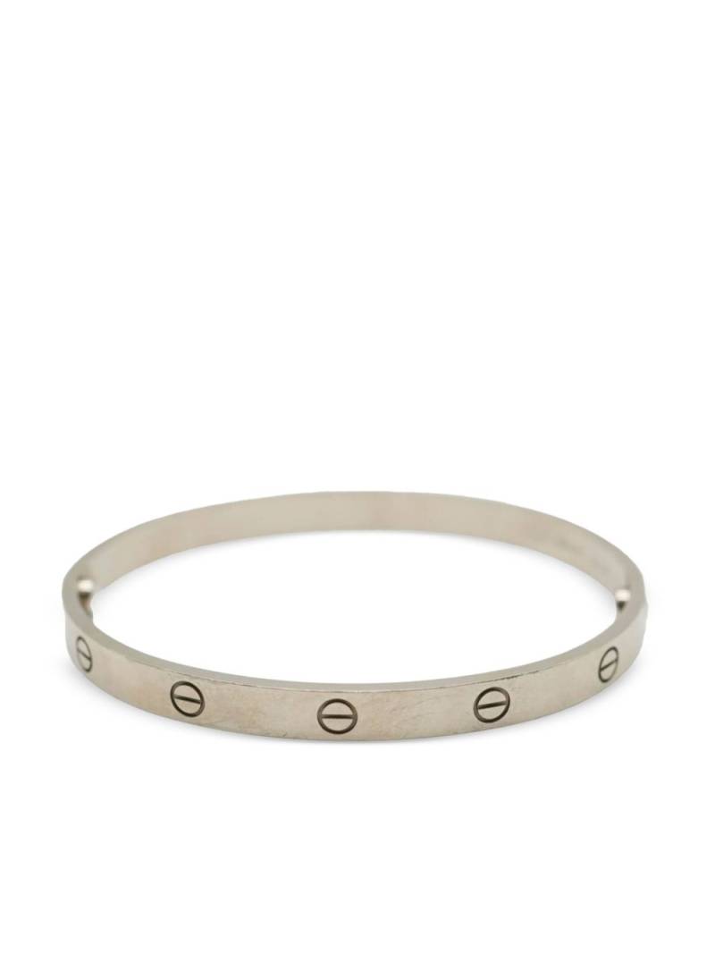 Cartier 18kt white gold Love bracelet - Silver von Cartier