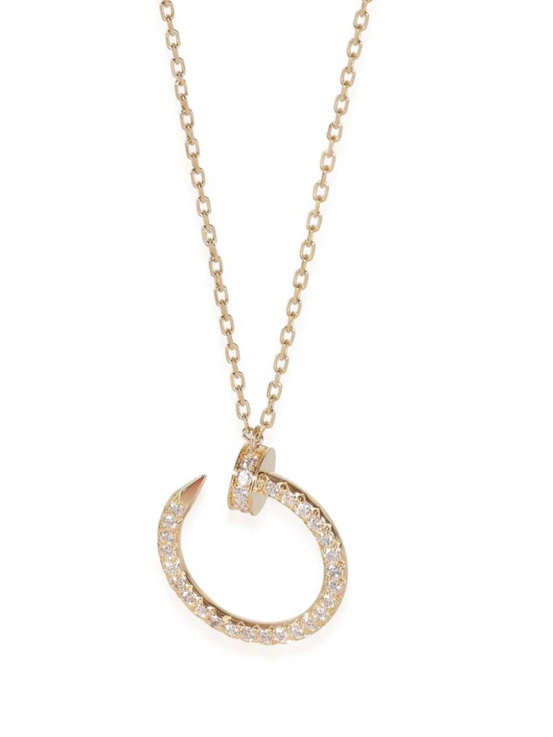 Cartier 18kt yellow gold Juste Un Clou necklace von Cartier