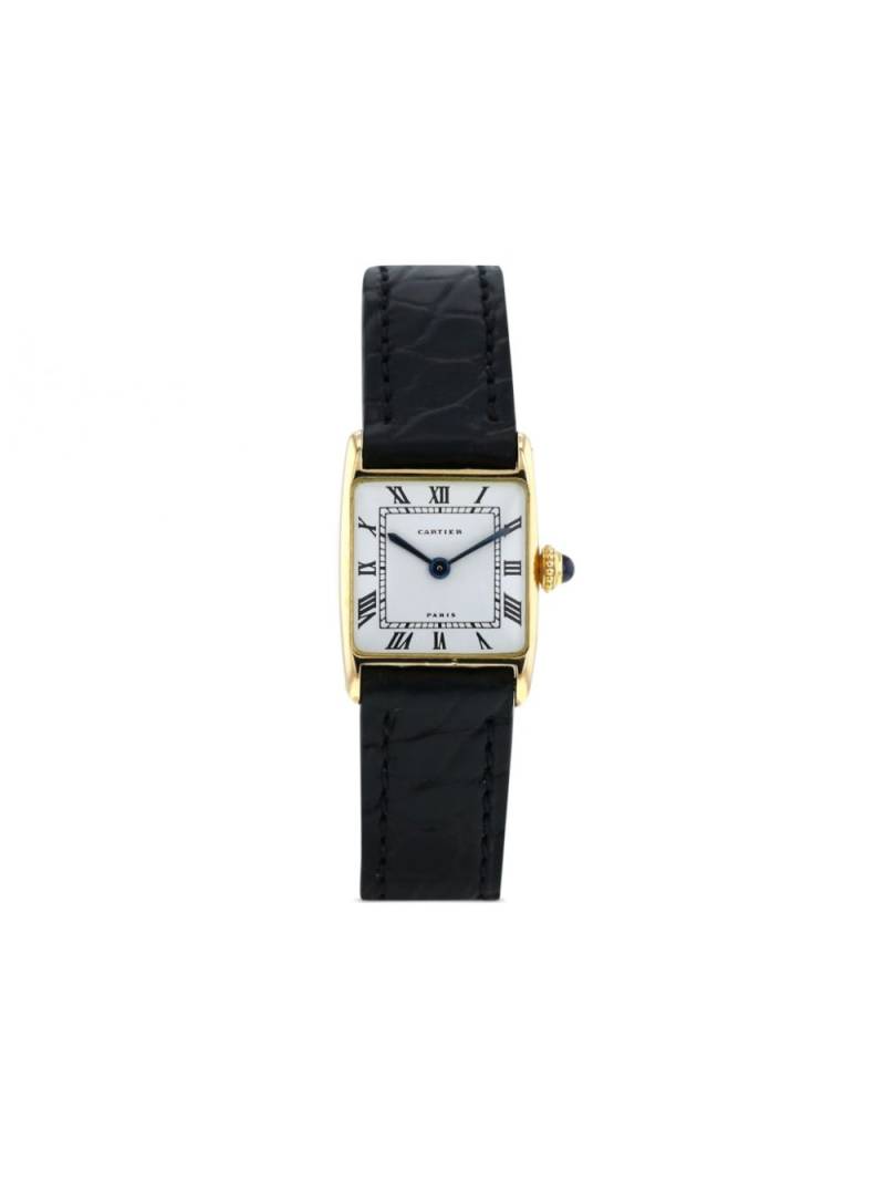 Cartier 1970 pre-owned Tank Arrondie 17mm - White von Cartier