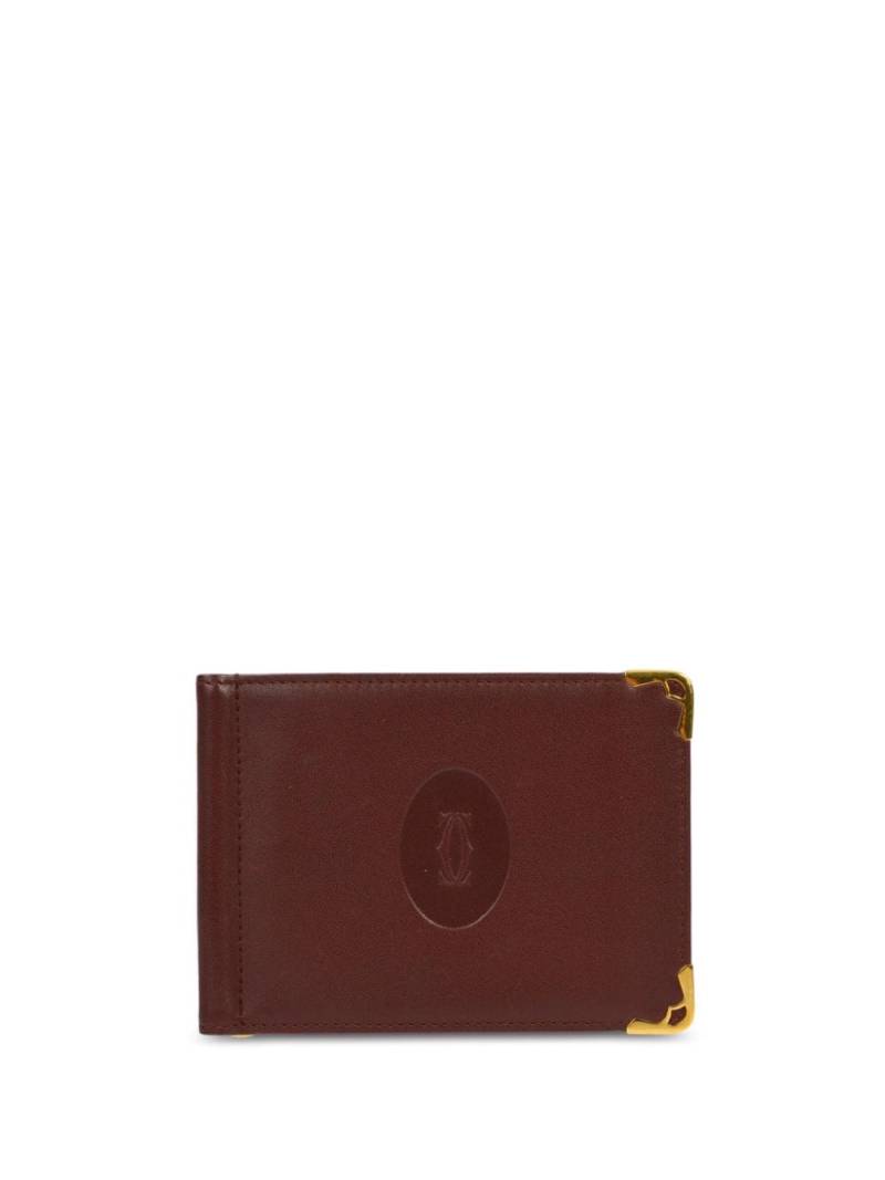 Cartier 1990-2000s Must De Cartier wallet - Red von Cartier