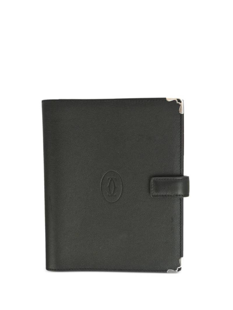 Cartier 1990-2000s Must de Cartier notebook cover - Black von Cartier