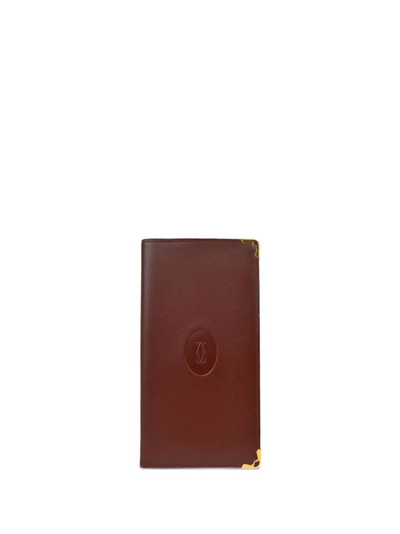 Cartier 1990-2000s Must de Cartier wallet - Red von Cartier