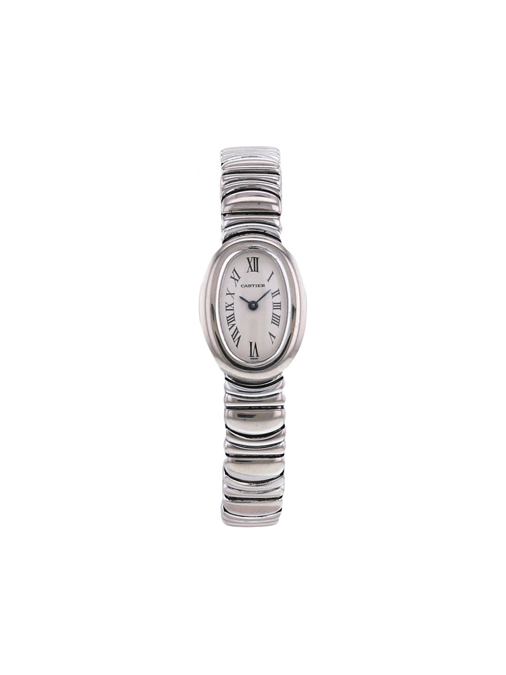 Cartier 1990 pre-owned Baignoire 22mm - White von Cartier