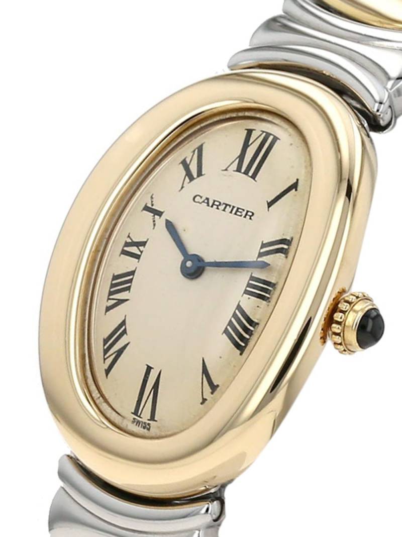 Cartier 1990 pre-owned Baignoire 31mm - Neutrals von Cartier