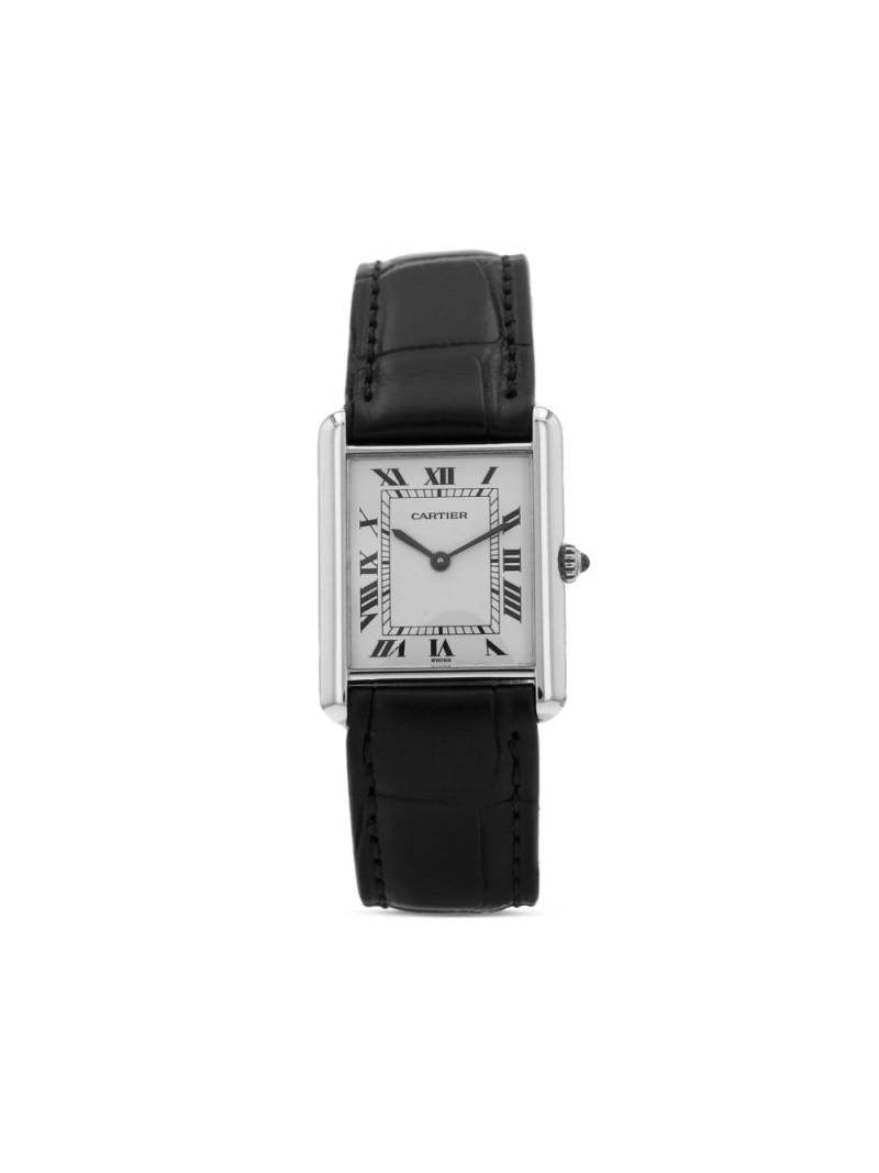 Cartier 1990 pre-owned Tank Louis 31mm - Black von Cartier