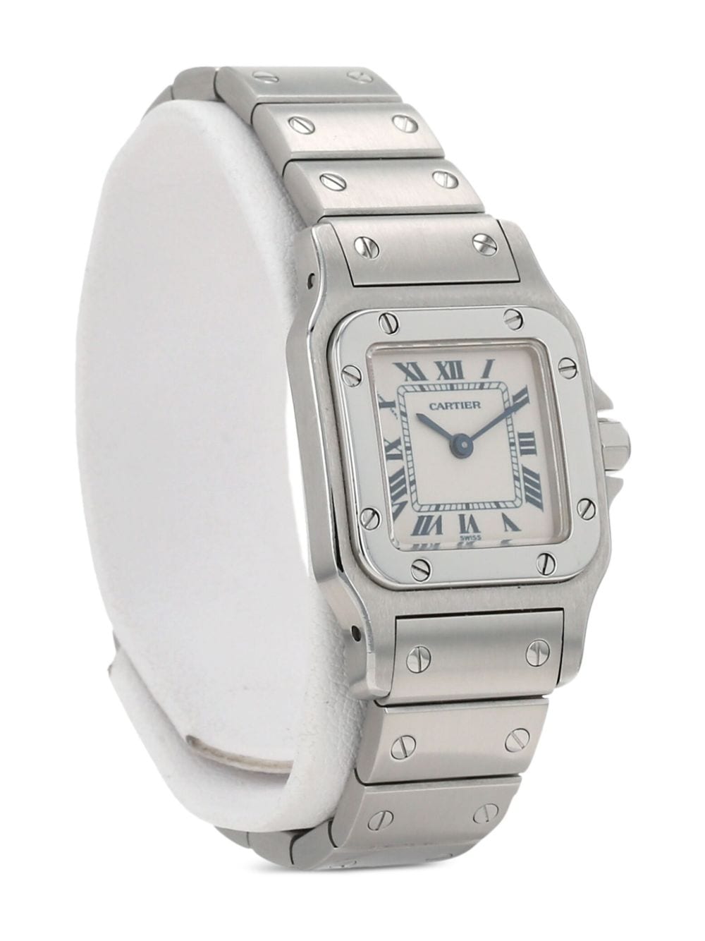 Cartier 1990s pre-owned Santos Galbée 35mm - Neutrals von Cartier