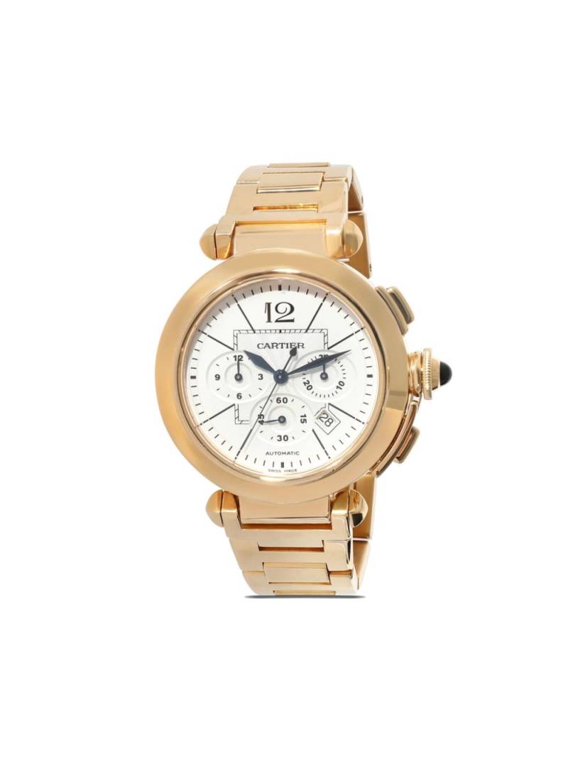 Cartier 2000-2009 pre-owned Pasha 42mm - Neutrals von Cartier