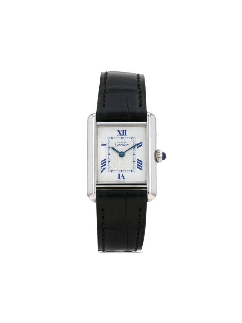 Cartier 2000 pre-owned Cartier Tank Must 22mm - White von Cartier