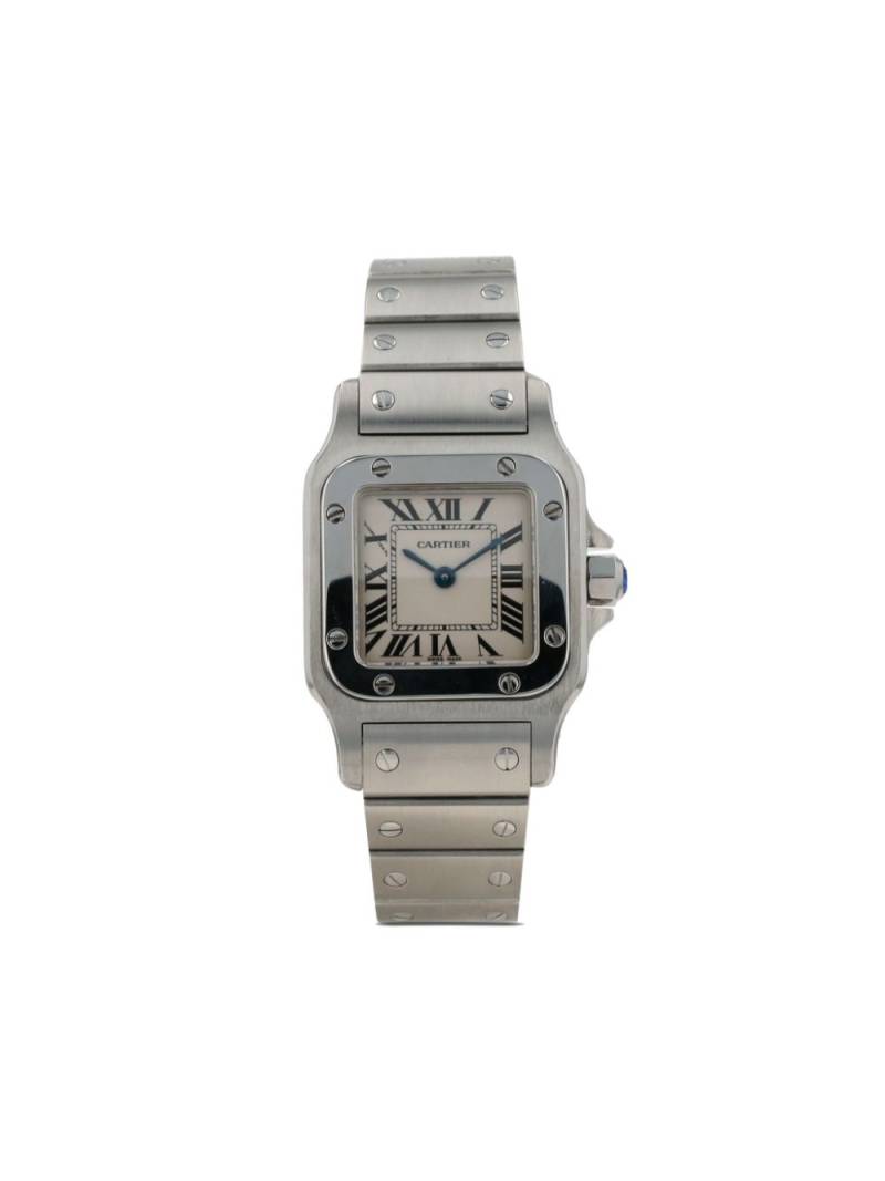 Cartier 2000 pre-owned Santos 36mm - White von Cartier