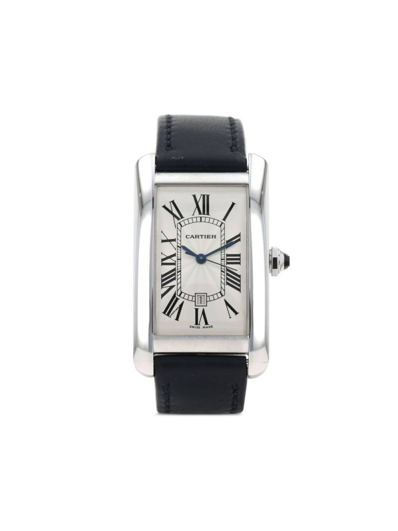 Cartier 2000 pre-owned Tank Américaine 45mm - Silver von Cartier