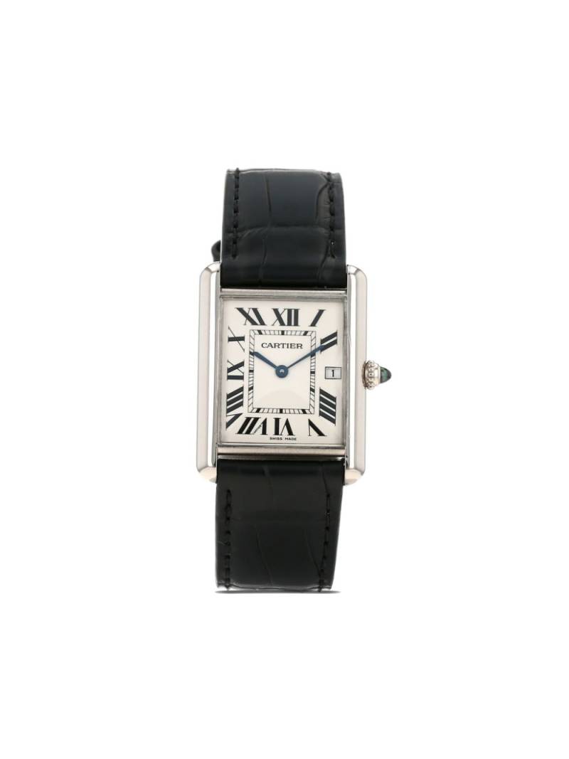 Cartier 2003 pre-owned Tank 26mm - White von Cartier