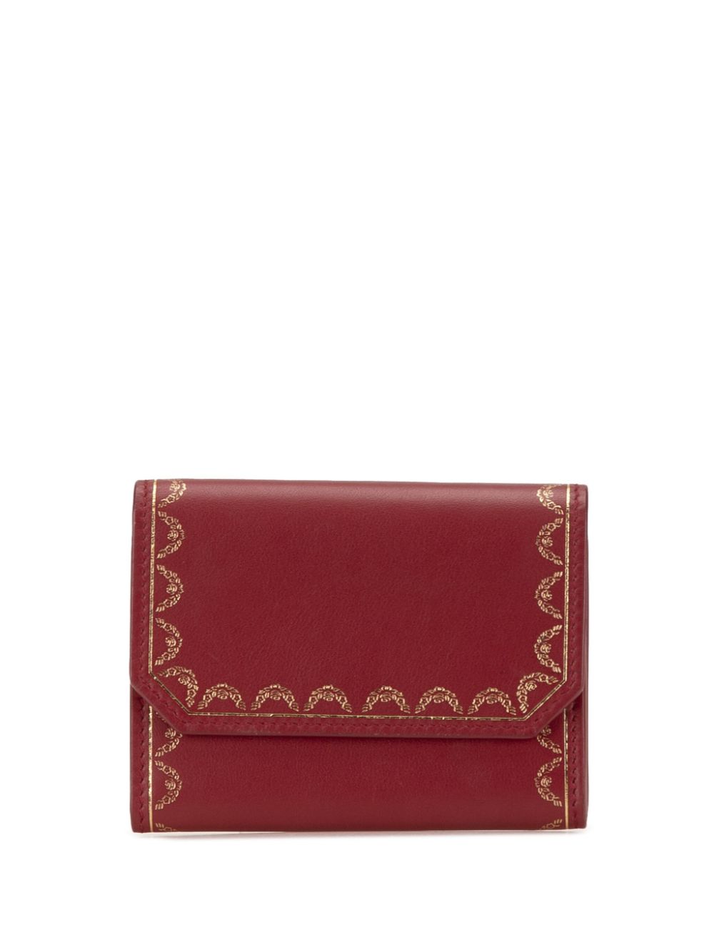 Cartier 2010-2024 Mini Guirlande De Cartier Leather Wallet small wallets - Red von Cartier