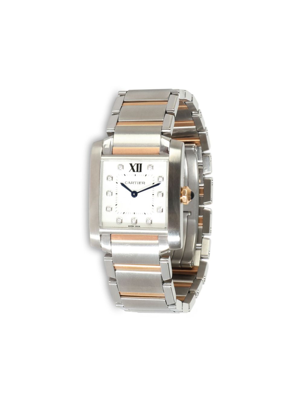 Cartier 2020-2029 pre-owned Tank Française 25mm - Silver von Cartier