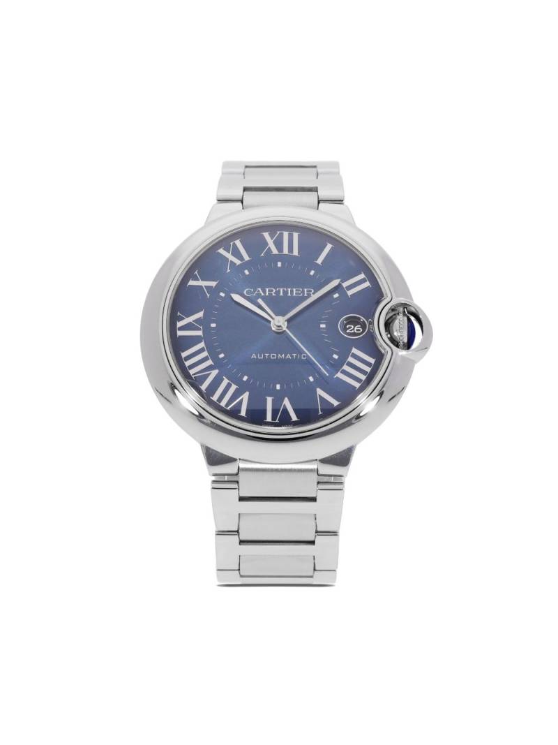 Cartier 2022 pre-owned Ballon Bleu 40mm - Blue von Cartier