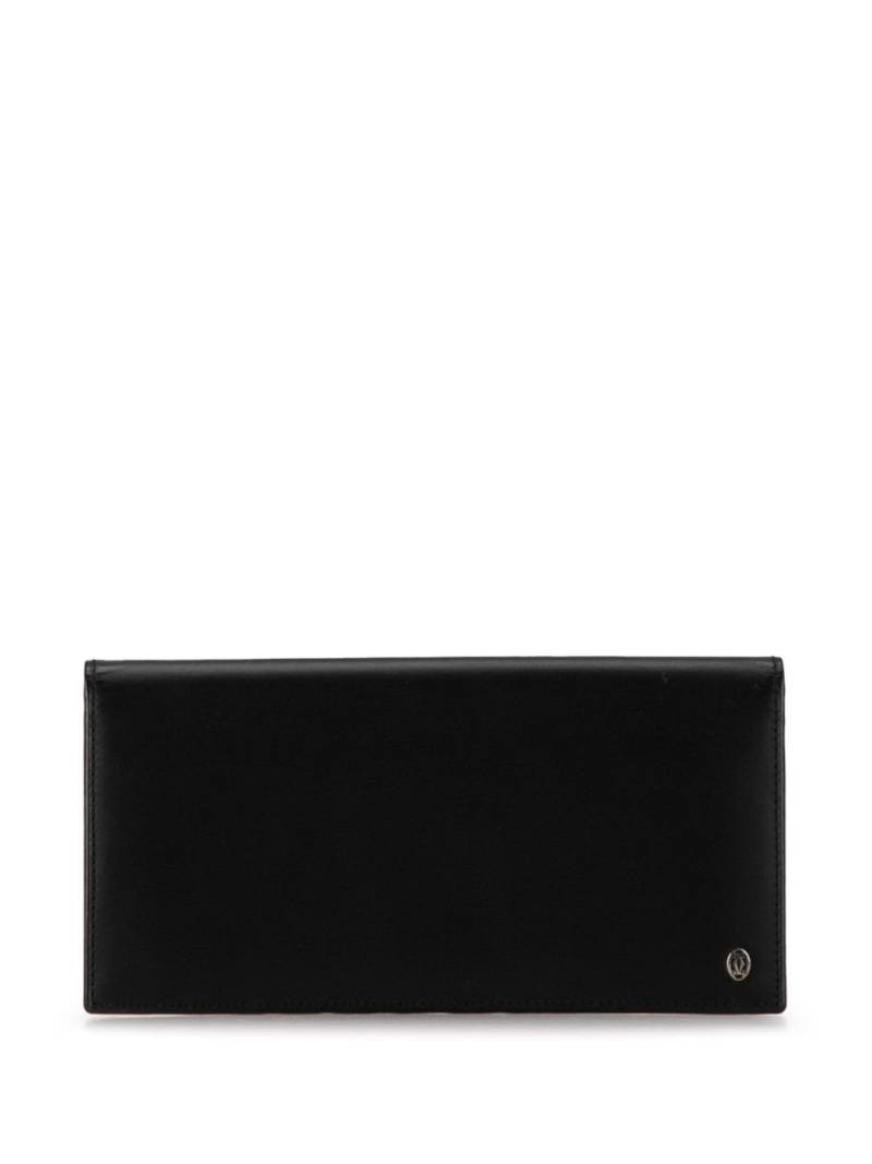 Cartier 21st Century Leather Wallet long wallets - Black von Cartier