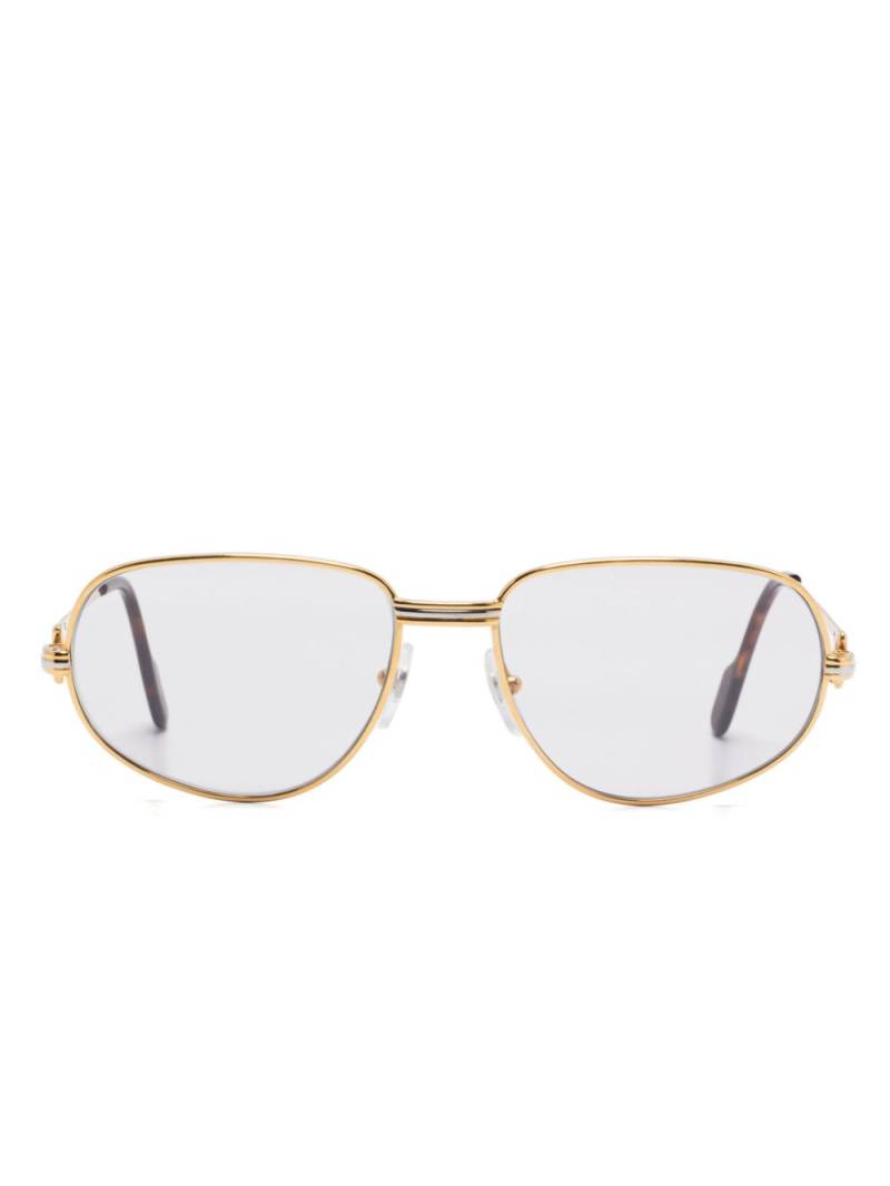 Cartier Romance Louis sunglasses - Gold von Cartier