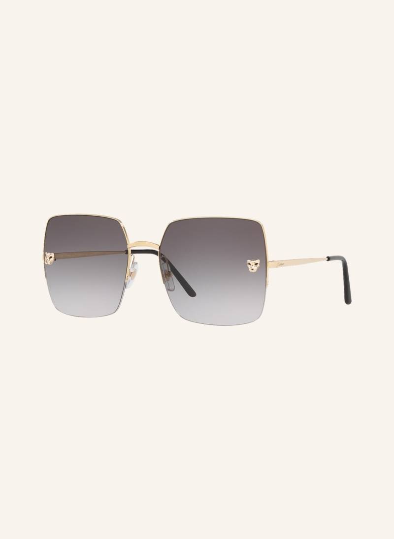 Cartier Sonnebrille ct0121s gold von Cartier