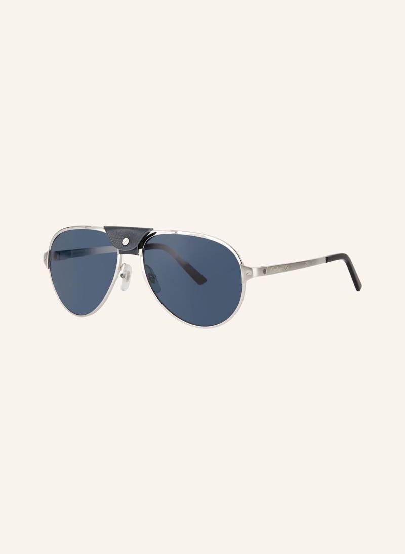 Cartier Sonnenbrille ct0034s silber von Cartier