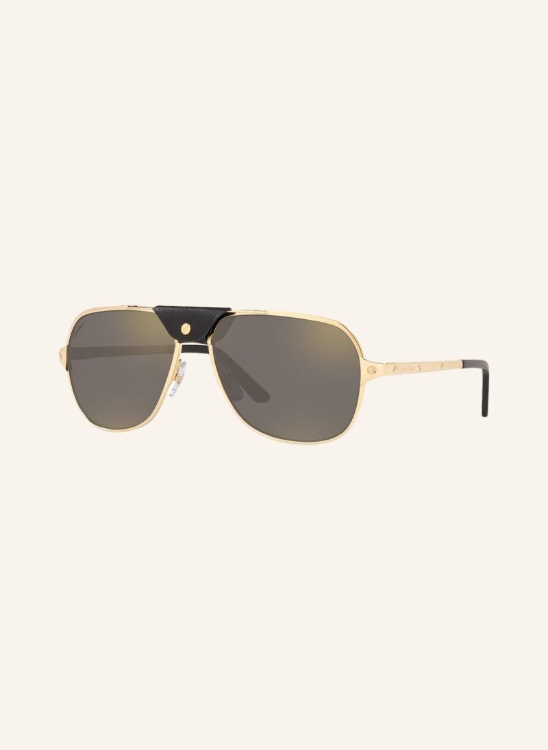 Cartier Sonnenbrille ct0165s gold von Cartier