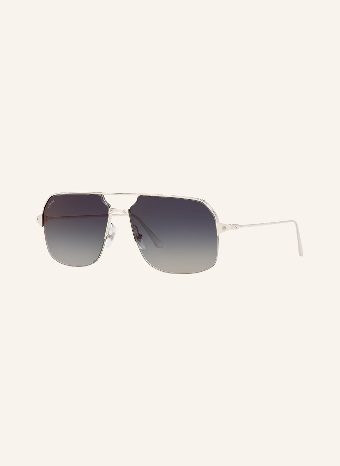 Cartier Sonnenbrille ct0230s silber von Cartier