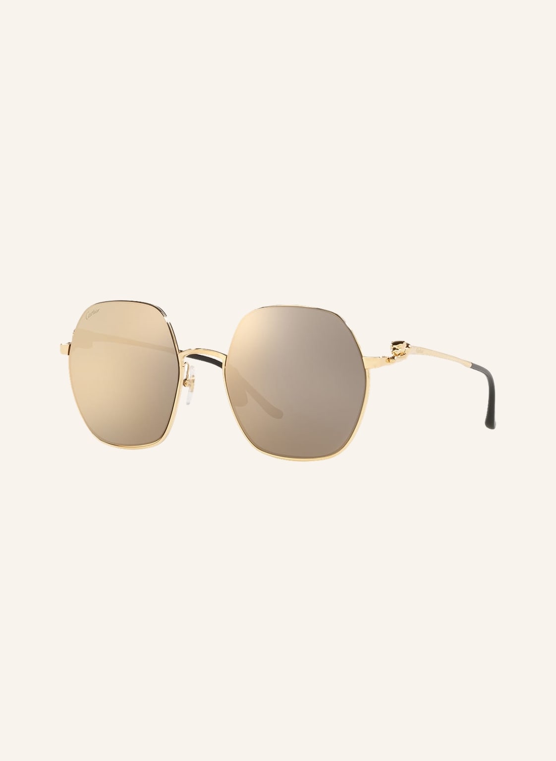 Cartier Sonnenbrille ct0267s gold von Cartier