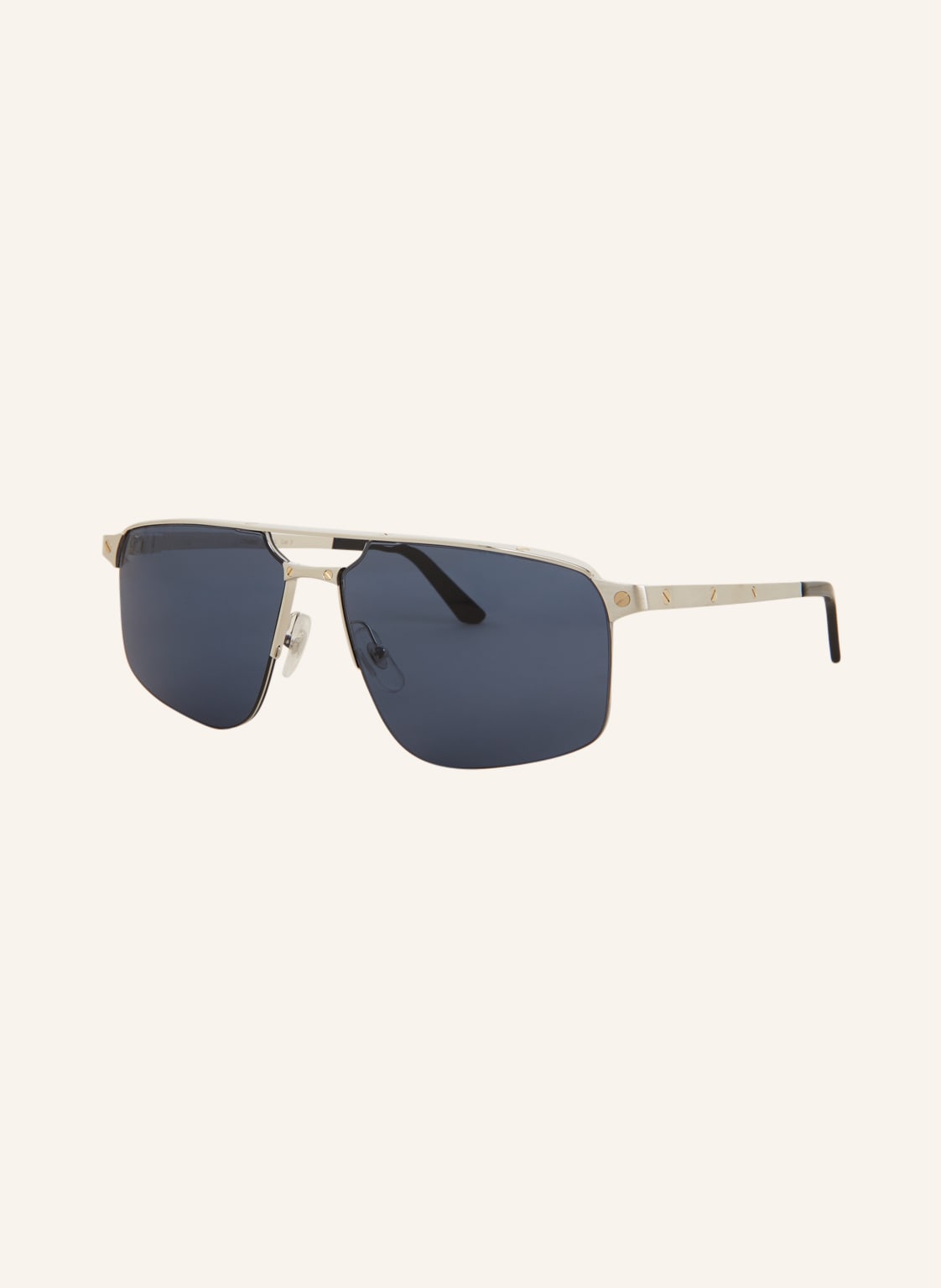 Cartier Sonnenbrille ct0385s silber von Cartier