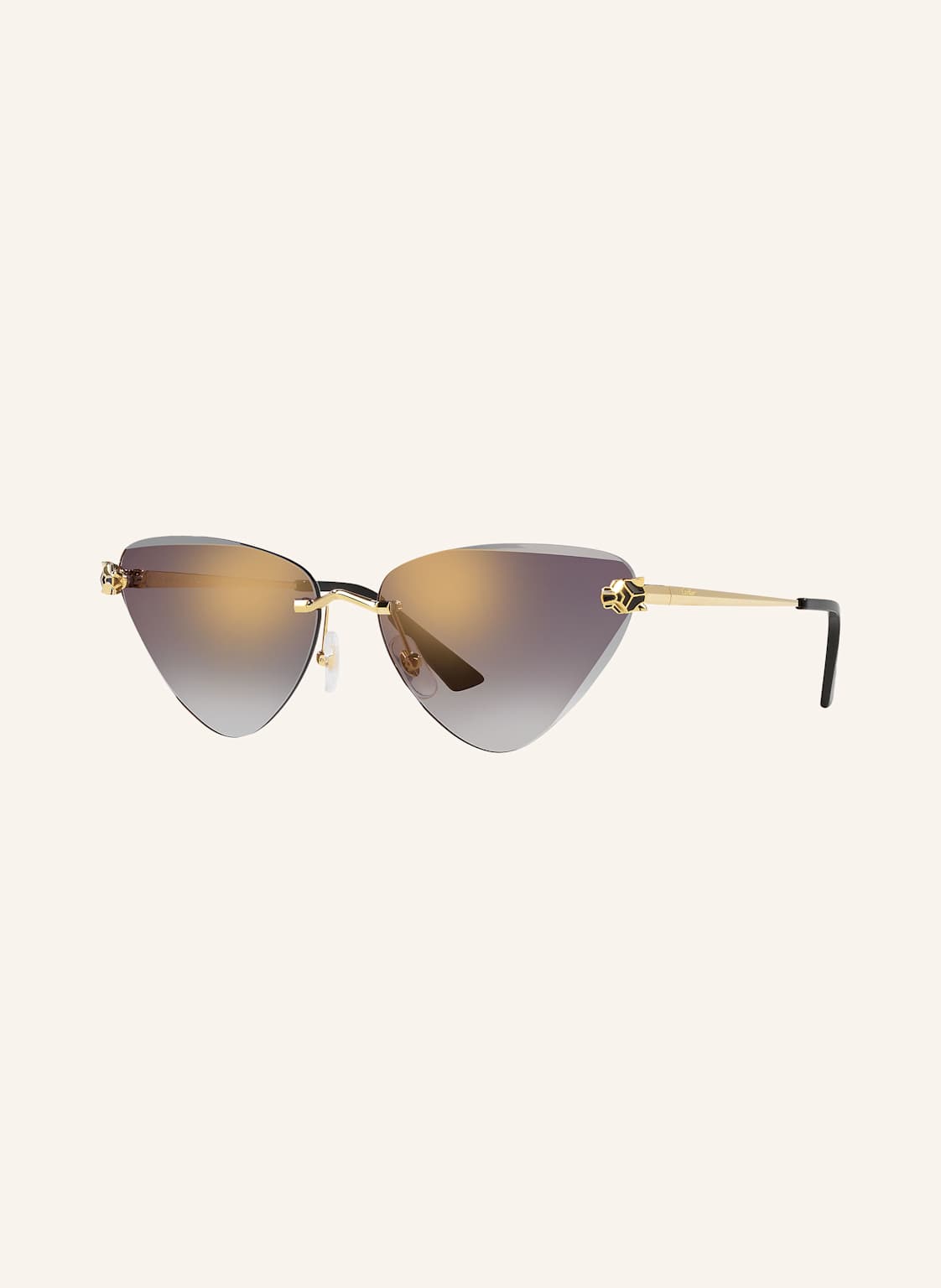 Cartier Sonnenbrille ct0399s gold von Cartier