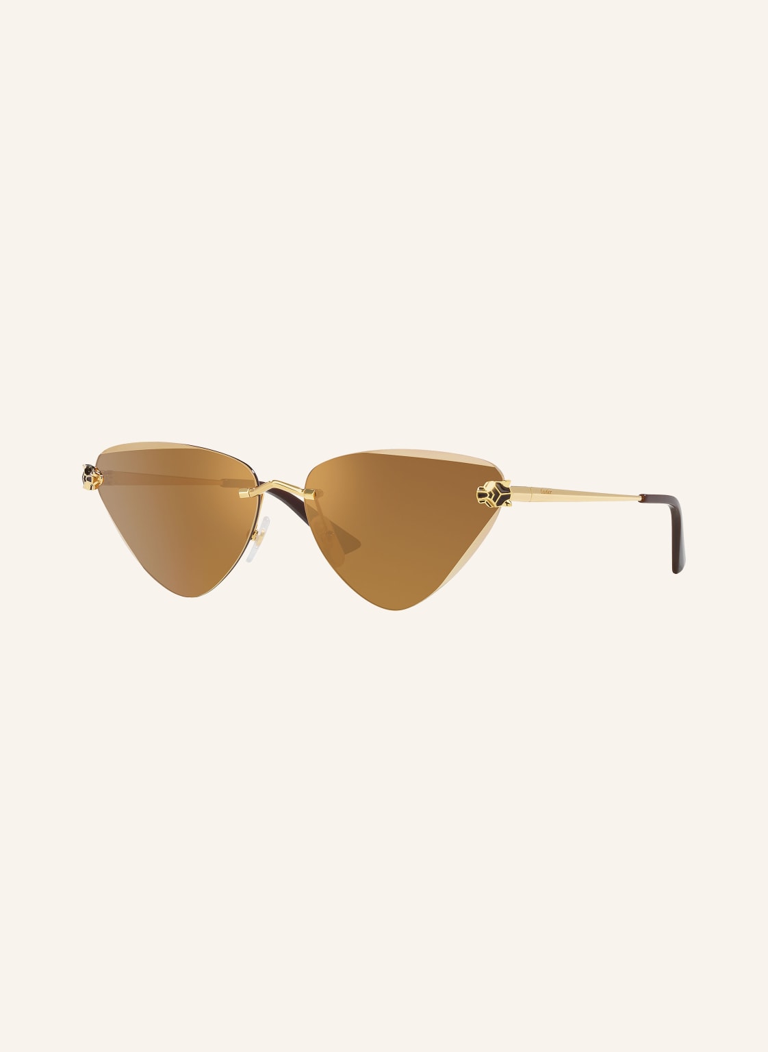 Cartier Sonnenbrille ct0399s gold von Cartier